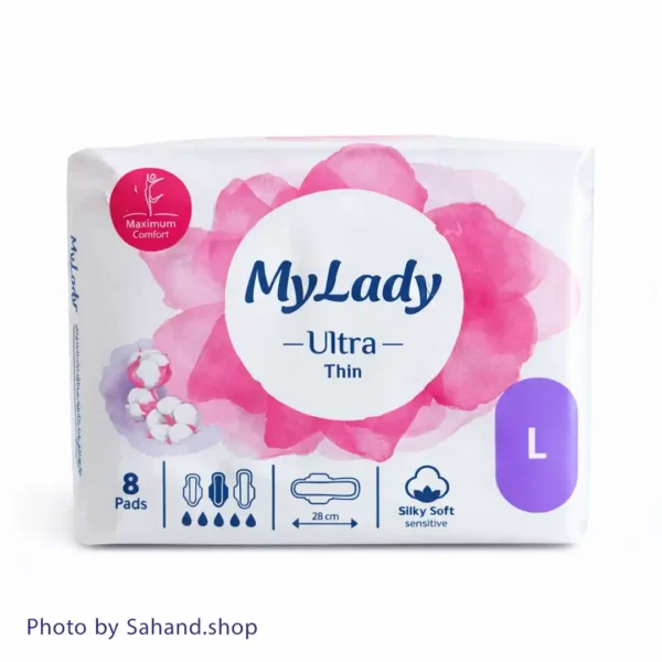 نوار بهداشتی مای لیدی خیلی نازک سایز L مدل Ultra - Image 2