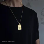 گردنبند مردانه استیل مدل Rolex - Image 4