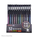ست خودکار ۱۲ رنگ متالیک ZUIXUA مدل C3281