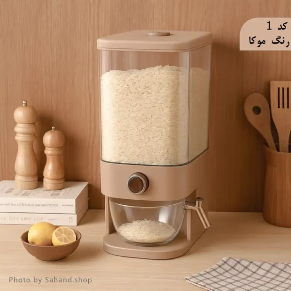جا برنجی اتومات هوم‌کت مدل لیان ظرفیت ۱۰ کیلویی - Image 2