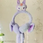 گوشگیر پمپی کرومی بنفش - Image 2