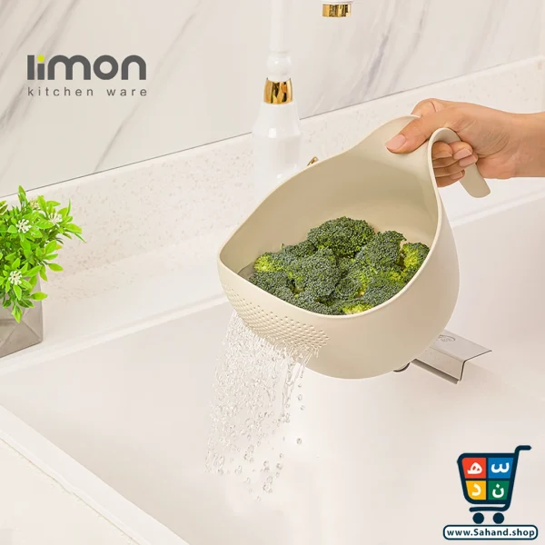 آبکش برنج‌شوی لیمون limon – سایز متوسط - Image 5
