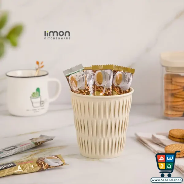 سبد همه‌کاره کوچک بامبو لیمون Limon - Image 3