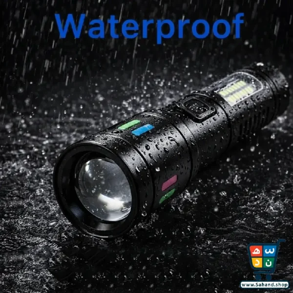 چراغ‌قوه شارژی چندکاره مدل RL-625 - Image 5