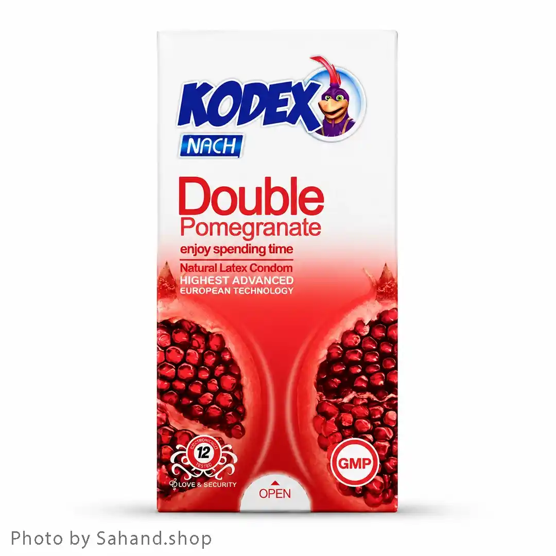 kodex130_8_11zon کاندوم کدکس مدل انار تنگکننده بسته ۱۲ عددی - Image 1