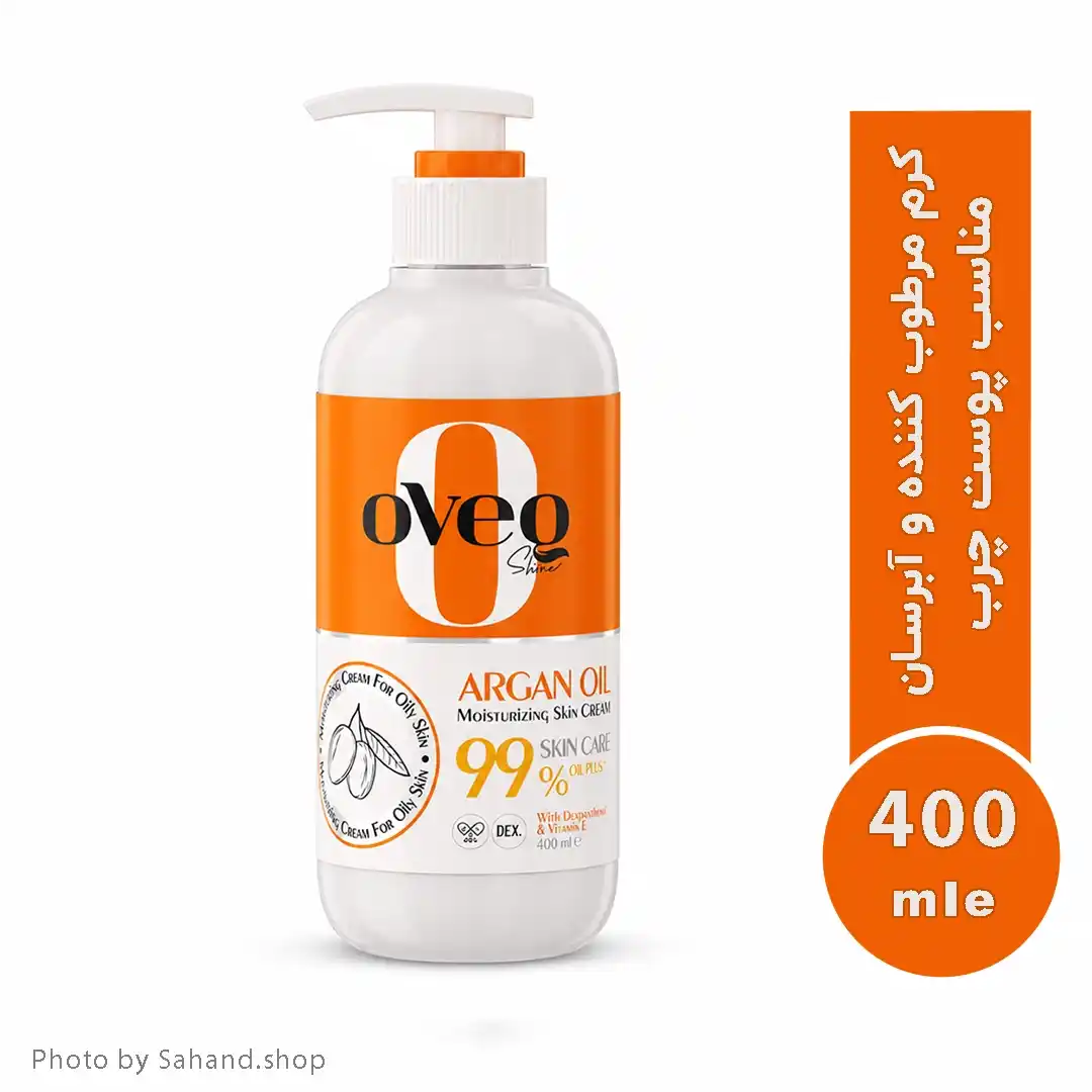 oveq140_10_11zon کرم مرطوبکننده و آبرسان پمپی اوک شاین مخصوص پوست چرب - ۴۰۰ میلیلیتر - Image 1