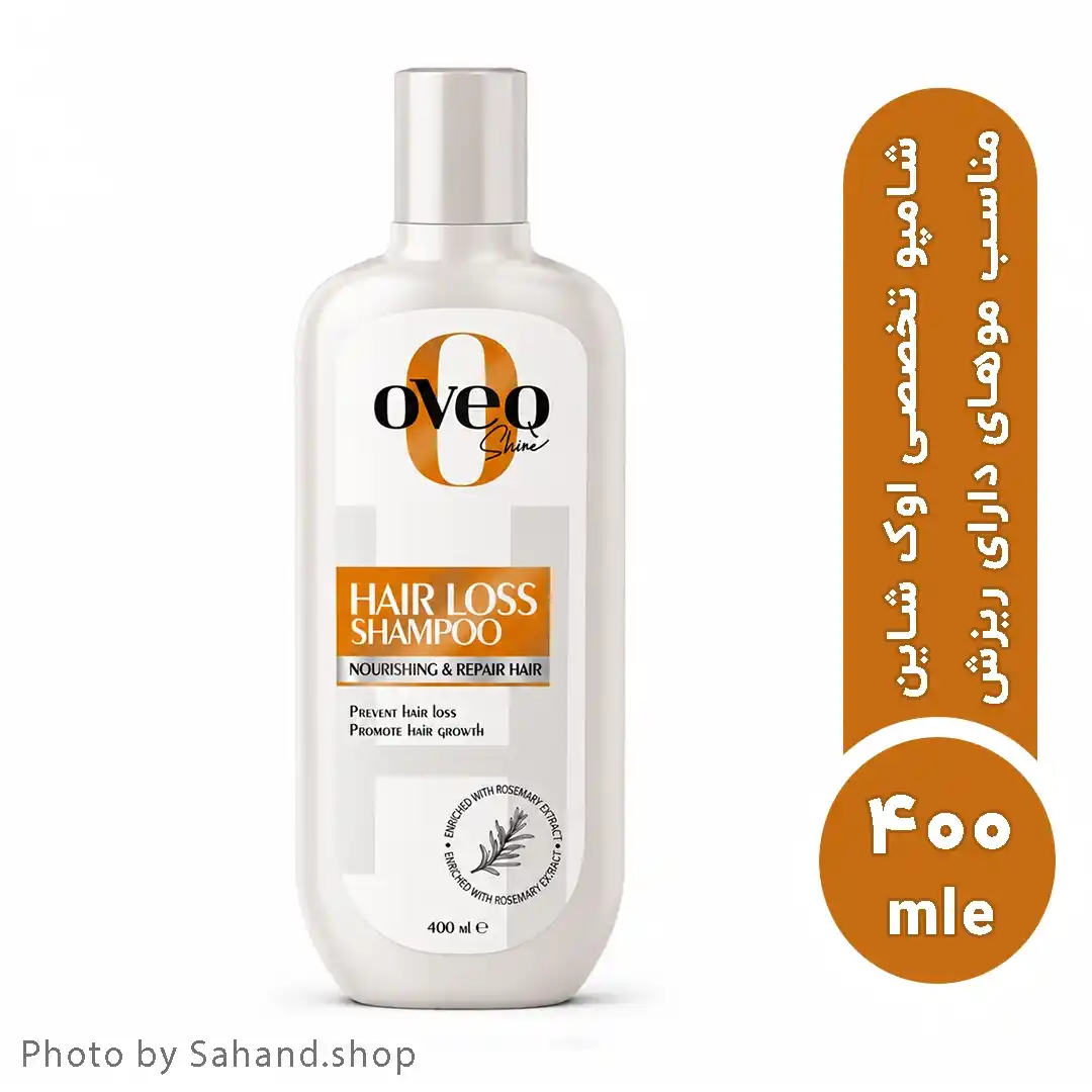 oveq440_48_11zon شامپو مو ضد ریزش اوک شاین مخصوص انواع مو، حجم 400 میلیلیتر - Image 1