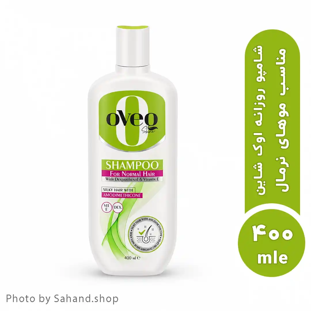 oveq500_51_11zon شامپو مو اوک شاین مدل دکسپانتنول و ویتامین E حجم ۴۰۰ میلی لیتر - Image 1