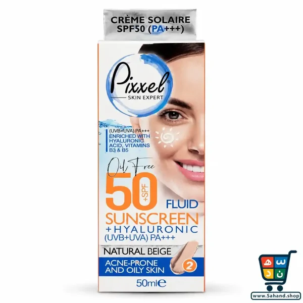 کرم ضد آفتاب رنگی پیکسل SPF 50 مناسب پوست چرب و جوش دار - Image 8