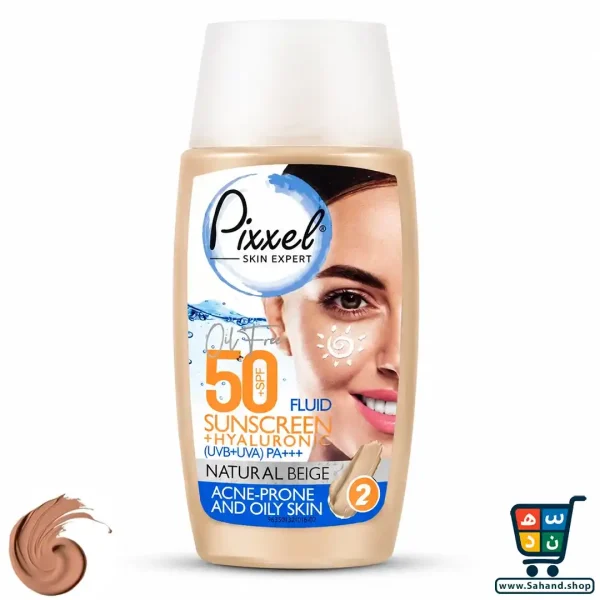کرم ضد آفتاب رنگی پیکسل SPF 50 مناسب پوست چرب و جوش دار - Image 9