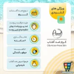 کرم پیکسل ضد آفتاب بیرنگ SPF 50 مناسب پوست چرب و جوش دار - Image 2
