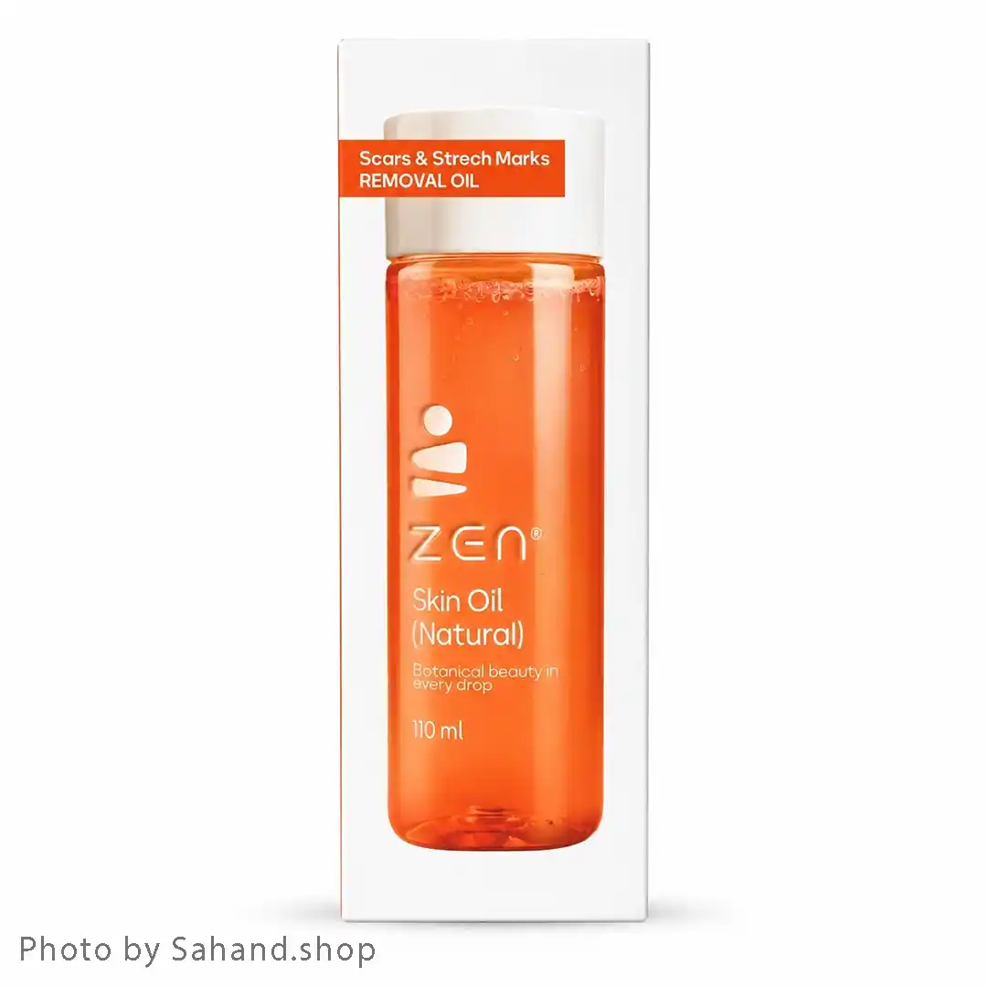 zen100_9_11zon روغن پوست زن مناسب کاهش اسکار و ترک پوستی حجم ۱۱۰ میلیلیتر - Image 1